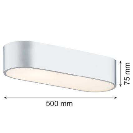 Argon 6004 - Wandlamp TONI 3xE27/15W/230V zilver