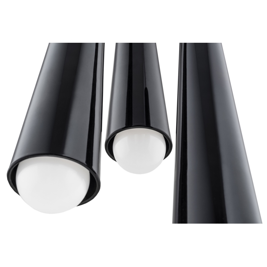 Argon 6103 - Hanglamp aan koord HOLLYWOOD 3xE14/7W/230V zwart