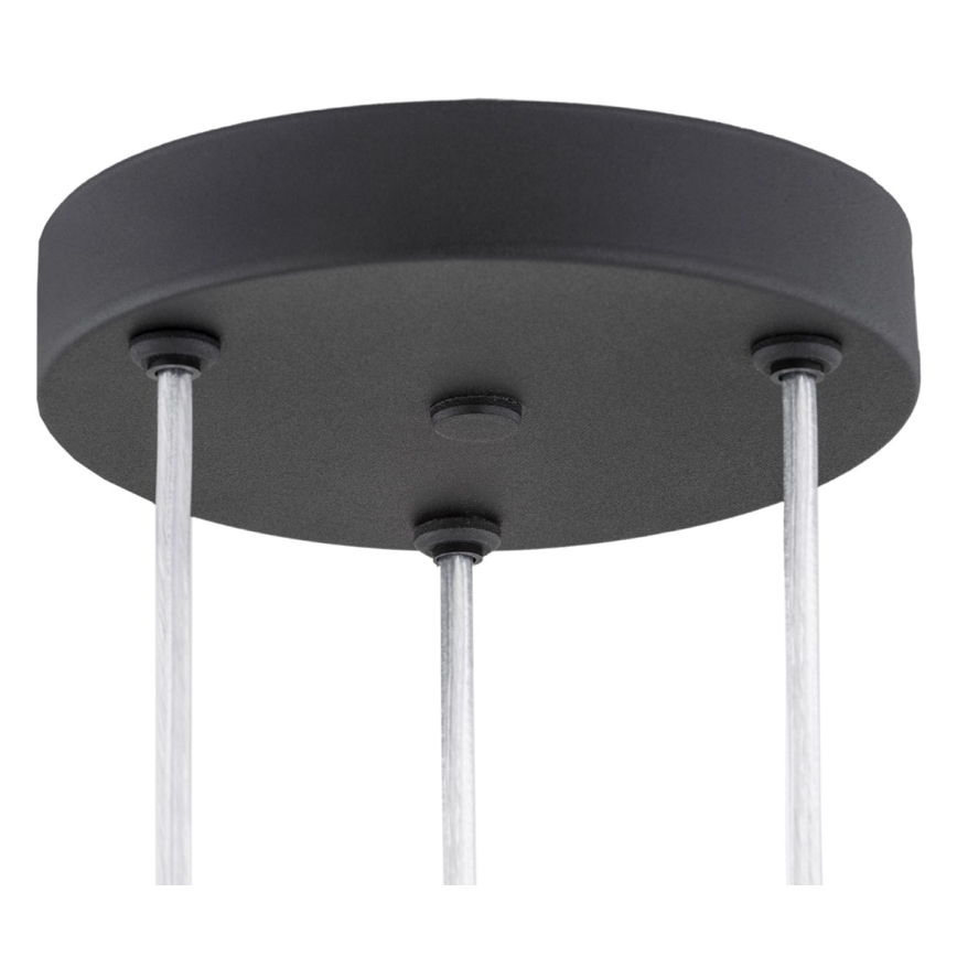 Argon 6103 - Hanglamp aan koord HOLLYWOOD 3xE14/7W/230V zwart