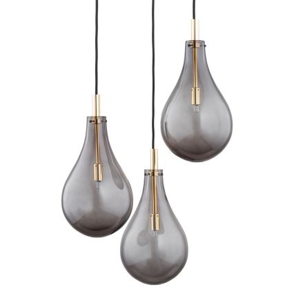 Argon 6105 - Hanglamp aan een koord OAKLAND 3xG9/6W/230V zwart