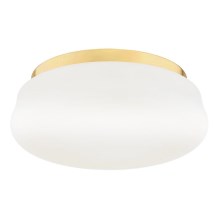Argon 6142 - Plafondlamp OMBRA 3xE27/15W/230V gouden/wit