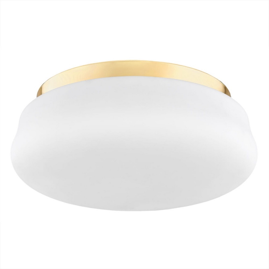 Argon 6142 - Plafondlamp OMBRA 3xE27/15W/230V gouden/wit