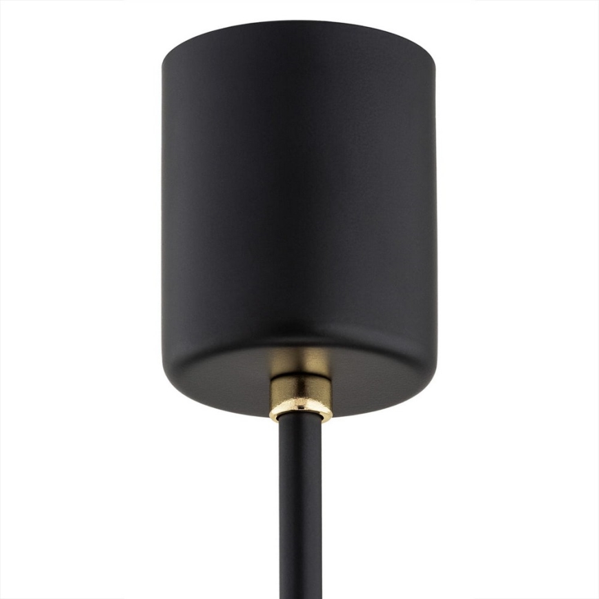 Argon 6143 - Hanglamp aan een paal CAMELOT PLUS 3xE27/15W/230V zwart/wit/goud