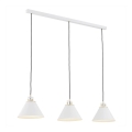 Argon 6173 - Hanglamp aan een koord ORTE 3xE27/15W/230V wit