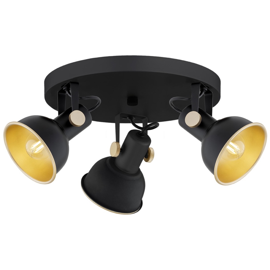 Argon 6241 - Spot LENORA 3xE14/7W/230V zwart