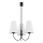 Argon 6268 - Hanglamp SAFIANO 3xE27/15W/230V zwart