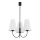 Argon 6268 - Hanglamp SAFIANO 3xE27/15W/230V zwart