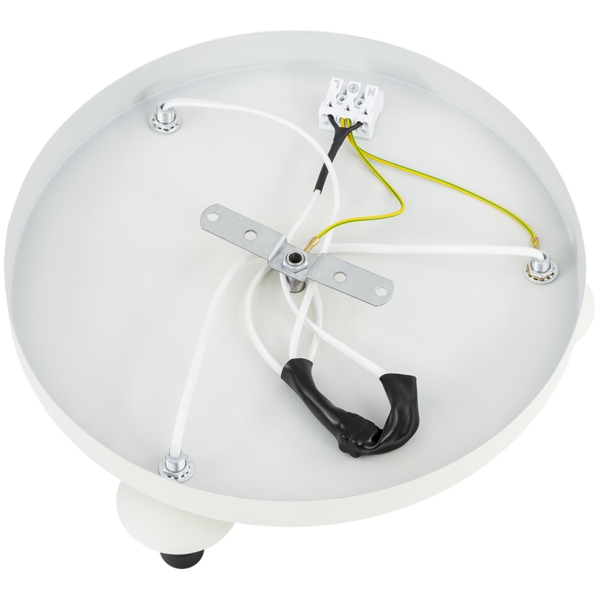 Argon 6291 - Plafondlamp FABIO 3xE14/7W/230V albast wit