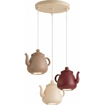 Argon 6366 - Hanglamp met kabelophanging KAMAL 3xGU10/5W/230V