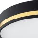 Argon 7041 - Plafondlamp AMORE 2xE27/15W/230V diameter 35 cm zwart/gouden