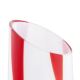 Argon 7042 - Staande lamp POLONIA 2xE27/15W/230V wit/rood