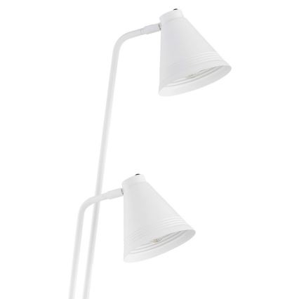 Argon 7076 - Staande lamp AVALONE 2xE27/15W/230V wit