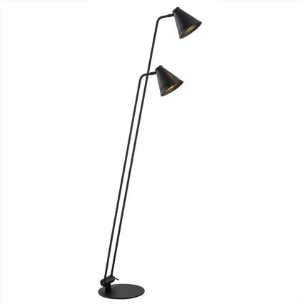 Argon 7077 - Staande lamp AVALONE 2xE27/15W/230V zwart