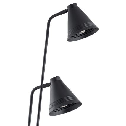 Argon 7077 - Staande lamp AVALONE 2xE27/15W/230V zwart