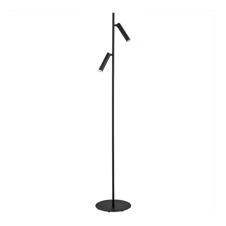 Argon 7082 - Staande lamp TORRE 2xG9/6W/230V zwart