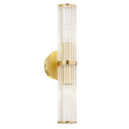 Argon 7203 - Wandlamp HAMPTON 2xE14/7W/230V goud