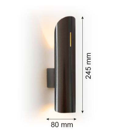 Argon 7232 - Wandlamp AKRON PLUS 2xG9/6W/230V