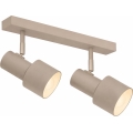 Argon 7294 - Spotlamp DOR 2xE27/15W/230V beige