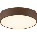 Argon 7295 - Plafondlamp DARLINGOS 2xE27/15W/230V Ø 25 cm bruin