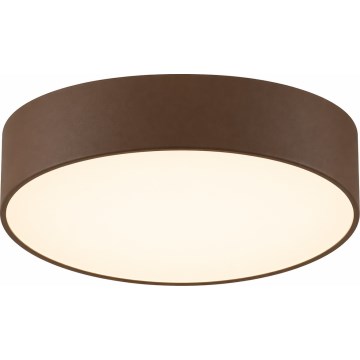 Argon 7295 - Plafondlamp DARLINGOS 2xE27/15W/230V Ø 25 cm bruin