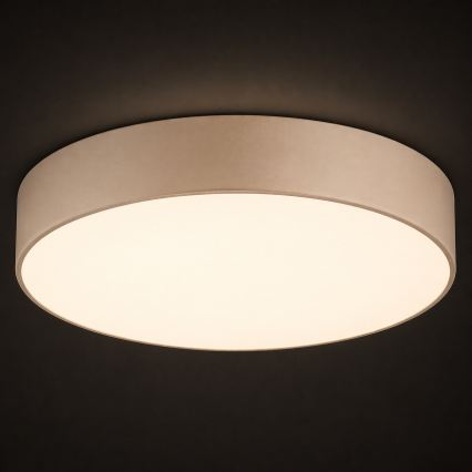 Argon 7296 - Plafondlamp DARLINGOS 2xE27/15W/230V Ø 25 cm beige