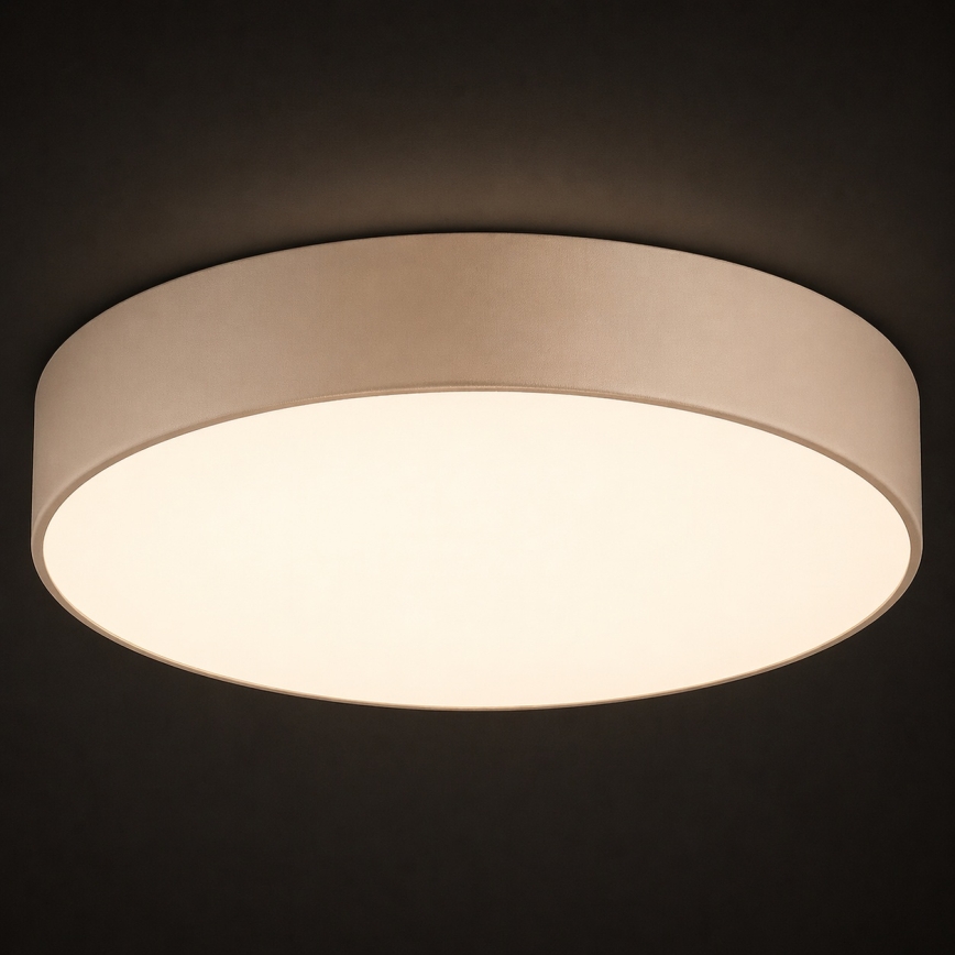 Argon 7296 - Plafondlamp DARLINGOS 2xE27/15W/230V Ø 25 cm beige