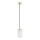 Argon 8004 - Hanglamp aan een koord PASADENA 1xE27/15W/230V gouden/wit