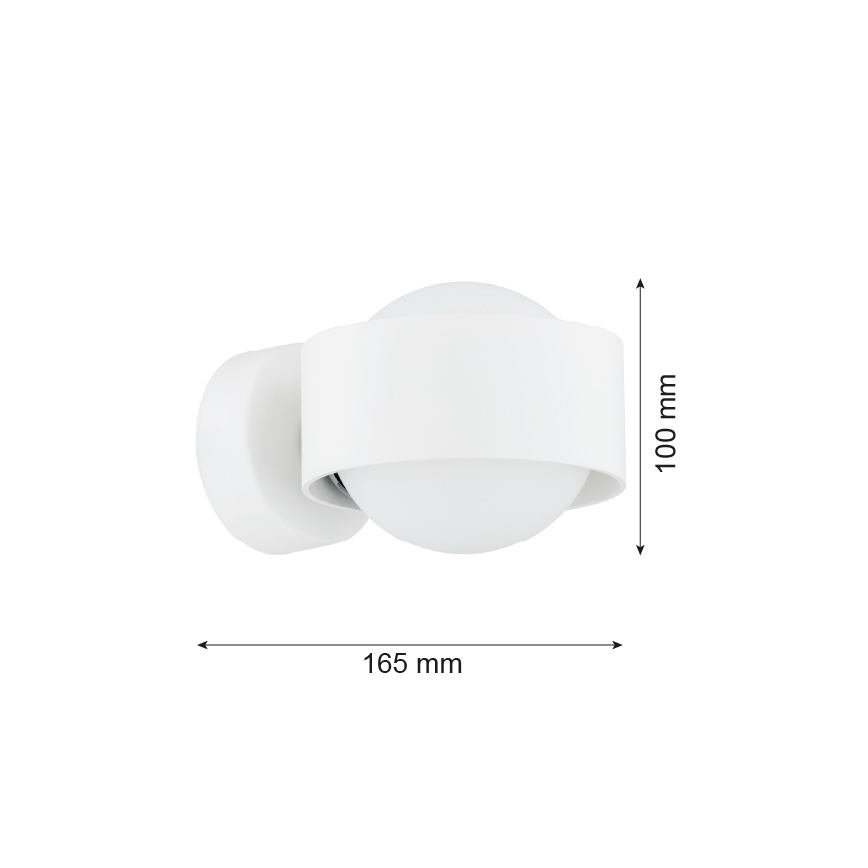 Argon 8057 - Wandlamp MASSIMO PLUS 1xG9/6W/230V wit