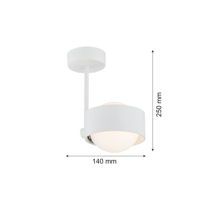 Argon 8058 - Hanglamp aan een paal MASSIMO PLUS 1xG9/6W/230V wit