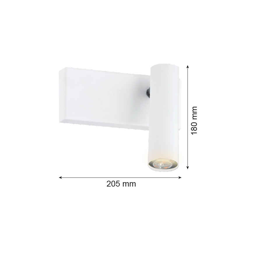 Argon 8064 - Wandspot ETNA 1xG9/6W/230V wit