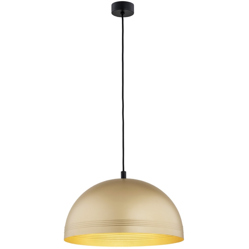 Argon 8245 - Hanglamp aan een koord BONITA 1xE27/15W/230V goud