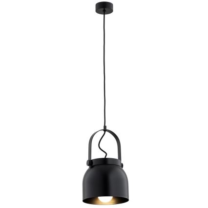 Argon 8281 - Hanglamp aan een koord LOGAN 1xE27/15W/230V diameter 20 cm zwart