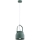 Argon 8283 - Hanglamp aan een koord LOGAN 1xE27/15W/230V diameter 20 cm groen