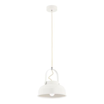 Argon 8284 - Hanglamp aan een koord DAKOTA 1xE27/15W/230V wit