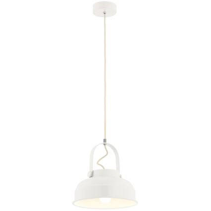 Argon 8284 - Hanglamp aan een koord DAKOTA 1xE27/15W/230V wit