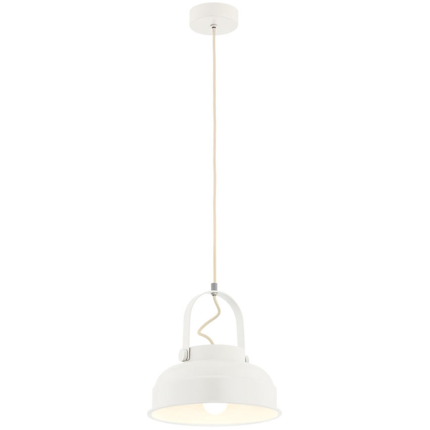 Argon 8284 - Hanglamp aan een koord DAKOTA 1xE27/15W/230V wit