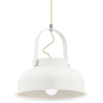 Argon 8284 - Hanglamp aan een koord DAKOTA 1xE27/15W/230V wit