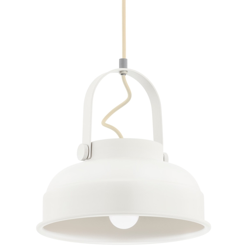 Argon 8284 - Hanglamp aan een koord DAKOTA 1xE27/15W/230V wit