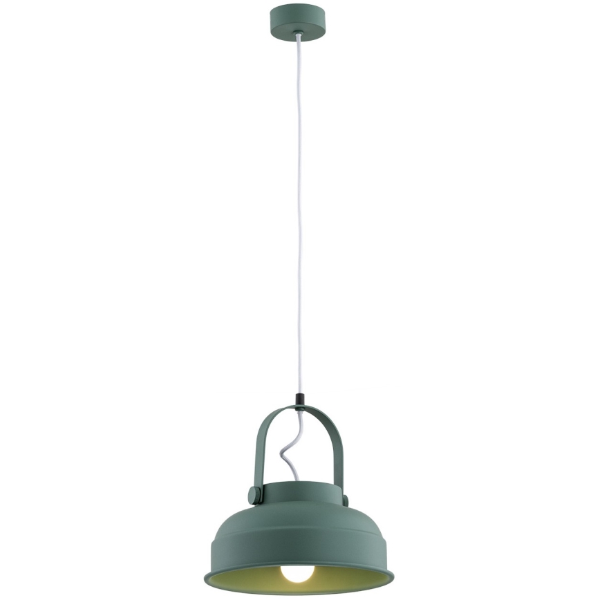 Argon 8287 - Hanglamp aan een koord DAKOTA 1xE27/15W/230V groen