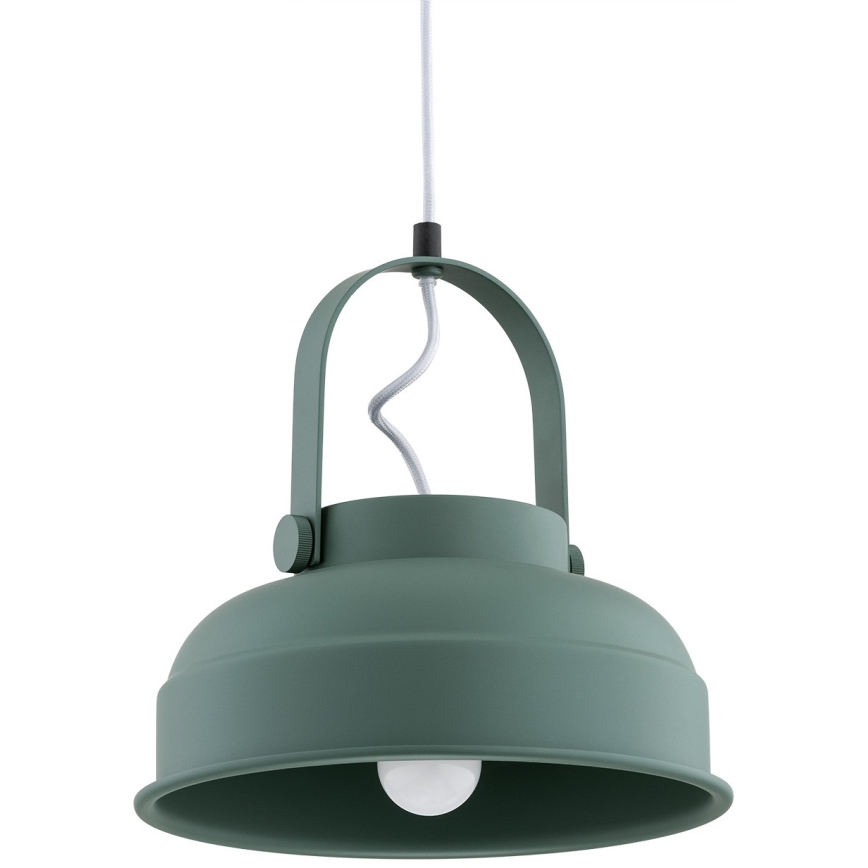 Argon 8287 - Hanglamp aan een koord DAKOTA 1xE27/15W/230V groen