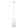 Argon 8290 - Hanglamp aan een koord LOGAN 1xE27/15W/230V diameter 14 cm wit