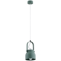 Argon 8293 - Hanglamp aan een koord LOGAN 1xE27/15W/230V diameter 14 cm groen