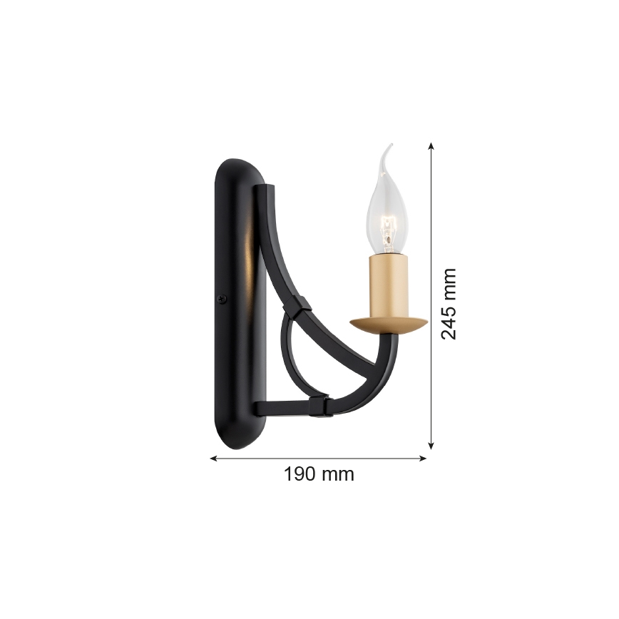 Argon 8355 - Wandlamp LORENZO 1xE14/7W/230V