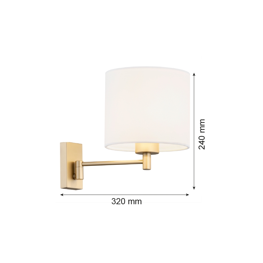 Argon 8370 - Wandlamp DOLCE 1xE27/15W/230V