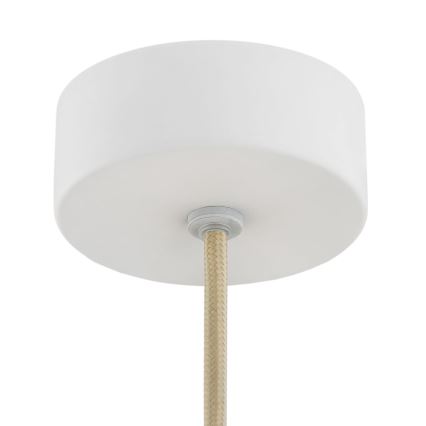 Argon 8443 - Hanglamp aan een koord PIAVA 1xE14/7W/230V albast wit