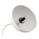 Argon 8443 - Hanglamp aan een koord PIAVA 1xE14/7W/230V albast wit
