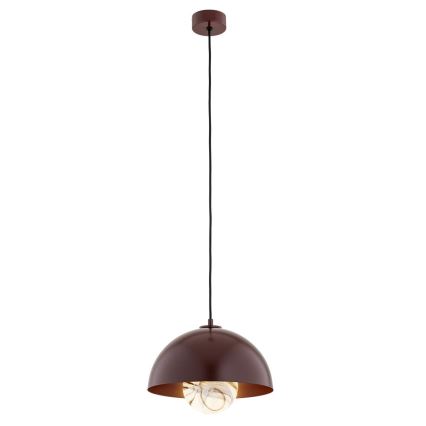 Argon 8444 - Hanglamp aan een koord PIAVA 1xE14/7W/230V albast bruin