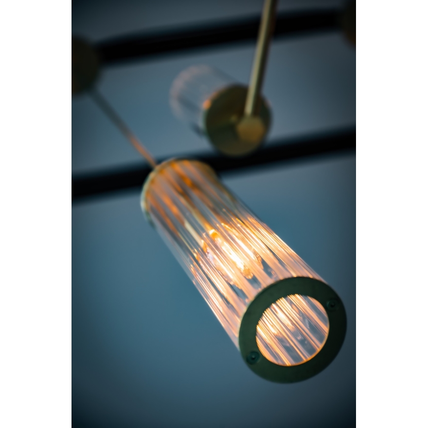 Argon 8489 - Hanglamp aan een koord HAMPTON 1xE14/7W/230V goud