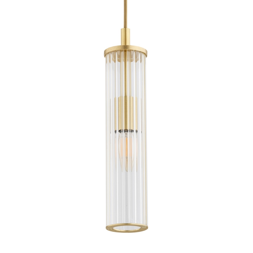 Argon 8489 - Hanglamp aan een koord HAMPTON 1xE14/7W/230V goud
