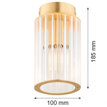 Argon 8501 - Plafondlamp HAMPTON 1xE14/7W/230V goud